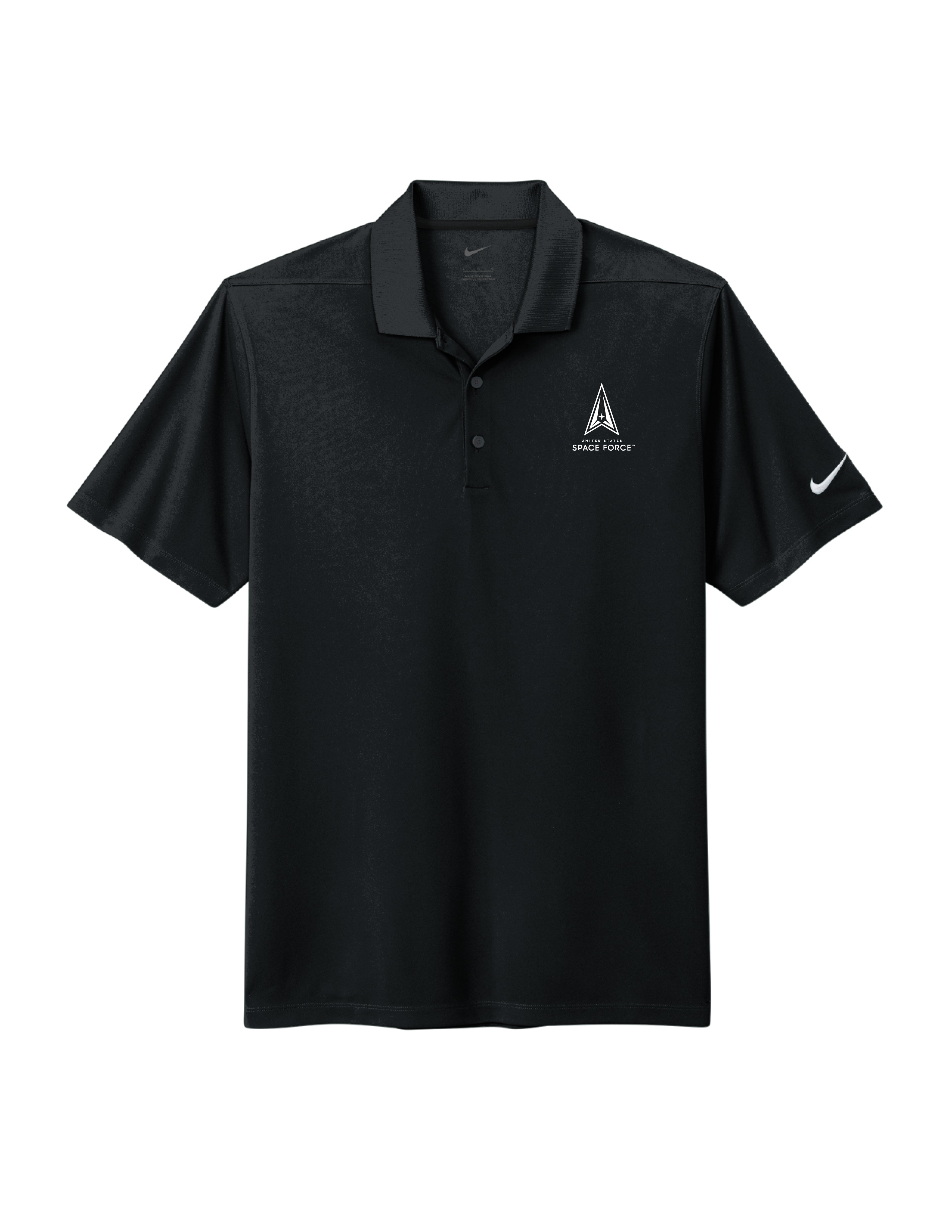 U.S. Space Force Nike Polo (Black)