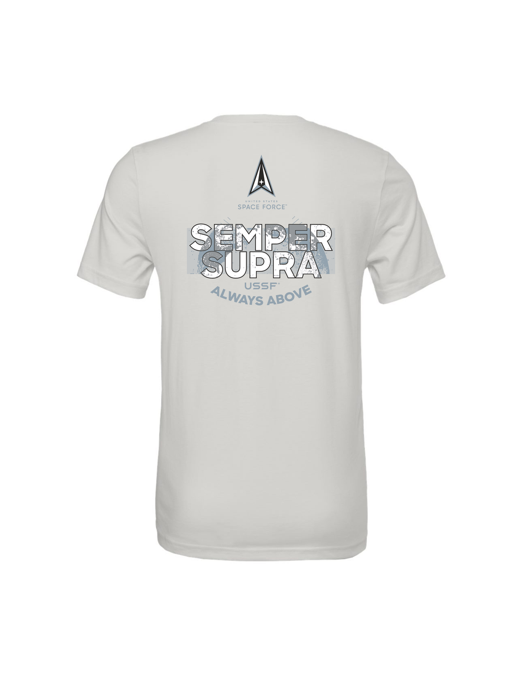 U.S. Space Force Semper Supra T-Shirt (Silver)