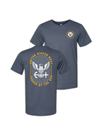 Navy Forged By The Sea T-Shirt (Vintage Navy)
