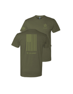 Army Flag T-Shirt (Military Green)