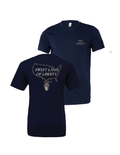 Oak and Liberty Sweet Land of Liberty Patriotic T-Shirt, Navy