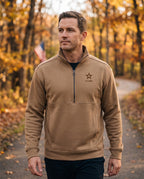 U.S. Army North End Mantra Half-Zip Ottoman Pullover (Cafe)
