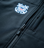 Coast Guard Zip Under Armour Jacket (Black)