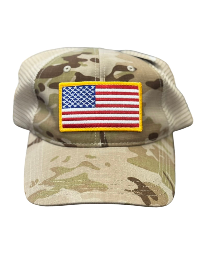 Multicam Relaxed Tactical Flag Hat