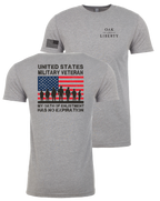 United States Military My Oath Veteran T-Shirt (Grey)