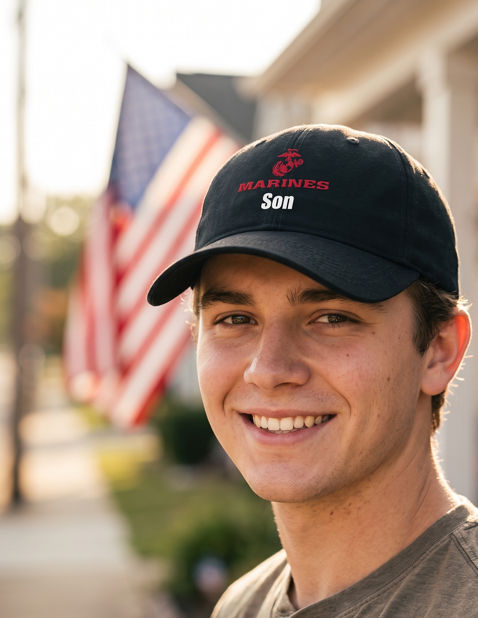 US Marine Corps Marines Son - Black Hat