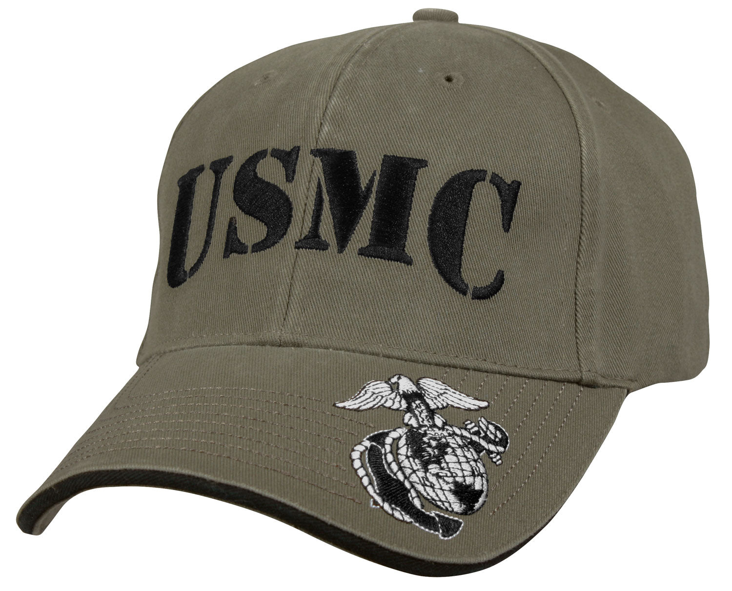 US Marine Corps Vintage Low Profile Cap - Olive Drab