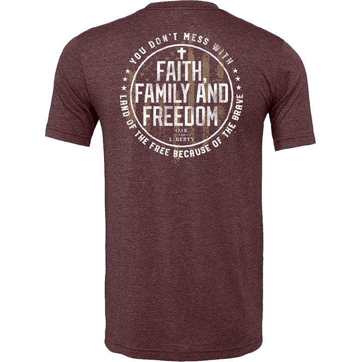 FAITH FAMILY FREEDOM T-SHIRTS - T-Shirt